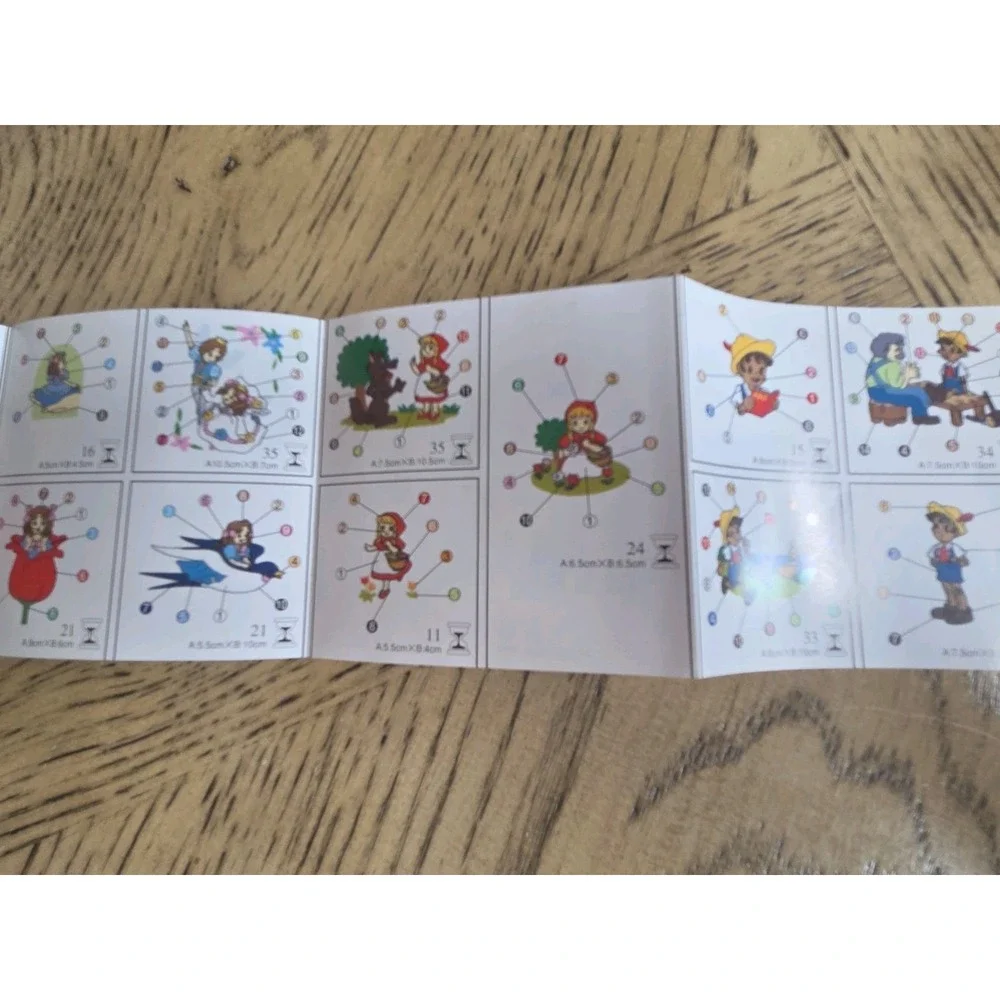 Singer embroidery card